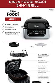 Ninja Foodi 5 In 1 4 Qt Air Fryer In 2020 Deep Fried French Fries Grill Grates Grilling