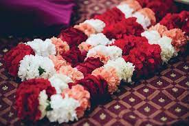 Carnation Indian Garlands For Wedding Indian Wedding Garland Carnation Garland Flower Garland Wedding