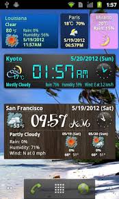 Sep 23, 2021 · this digital clock and weather forecast live wallpaper app can be used as a night clock with beautiful illuminations in it. World Weather Clock Widget Apk Download For Android