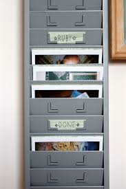 Use a flower punch in the center to create a flower design. Vintage Time Card Holder To Chore Chart Diy Smile And Wave