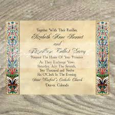 Image result for medieval wedding invitations
