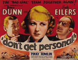 Don't Get Personal (1936)