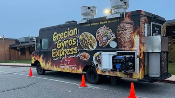 Grecian Gyros Express Food Truck — Restaurant food truck in Denver, Colorado