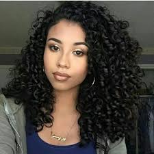 Detangle only when the hair is soaking with conditioner and rinse. Neck Length Short Curly Hair Styles For Black Women Novocom Top