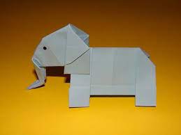 How To Make An Origami Elephant Origami Elephant Cute Origami Paper Crafts Origami