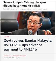 Tabung harapan lunaskan hutang 1mdb. Najib Razak Guan Eng Kata Wang Tabung Harapan Sebanyak Facebook