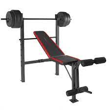 Cap Strength Standard Combo Weight Bench With 90 Lb Vinyl Weight Set Walmart Com Weight Set Weight Benches Adjustable Weight Bench