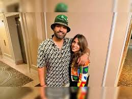 Rohit Sharma and Ritika Sajdeh reveal the name of their son - The Economic  Times