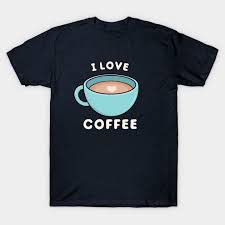 Kawaii Cute I Love Coffee Kaffee Liebe