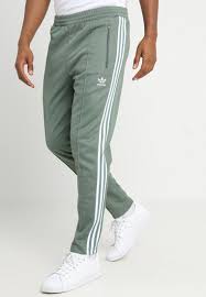Black And White Adidas Tracksuit Bottoms Adidas Originals Beckenbauer Tracksuit Bottoms Trace Green Zalando Co Uk Mensfashionsmart Adidas Tracksuit Mens Mens Workout Clothes Mens Pants Fashion