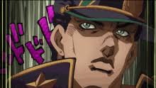 Jojo Stone Ocean Ora GIF