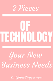 3 Pieces Of Technology Your New Business Needs With Images Startup Business Plan Template Small Business Start Up Startup Business Plan