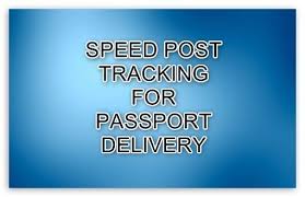 Passport Speed Post Tracking Number Status Online Passport Office Passport Speed