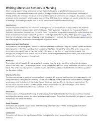 A literature review is an overview of a topic that shows the reader what research has been done on that subject.a literature review may build on an annotated bibliography. Nursing Literature Article Summary Review How To Create A Nursing Literature Article Summary Review Dow Academic Writing Literature Review Sample Literature