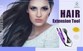 Amazon.com : Fusion Hair Extension Tools: Heat Iron Connector Wand, U Tip  Keratin Glue Granule Beads with Bags (Purple, A Head) : Beauty & Personal  Care