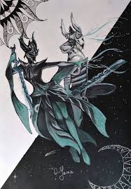Equinox By O Yama Warframe Art Concept Art Characters Art