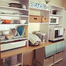 キッチン ニトリ収納ケース ニトリのカラーボックス 食器 スタバのカップ などのインテリア実例 2016 12 06 15 25 48 roomclip ルームクリップ カラーボックス ニトリ 収納 狭いキッチン 収納