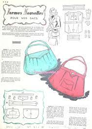 Gratuit 45 Superbes Patrons Couture Vintage De 1948 Free Sewing Patterns Patron Sac Sac Vintage Couture Vintage