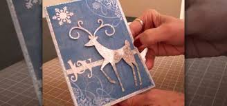 When looking for cards to making using the cricut joy card mat, simply open the projects tab within cricut design space (along the lefthand toolbar) and select cards from the top dropdown menu: How To Make A Christmas Card Using Cricut Winter Woodland Christmas Ideas Wonderhowto
