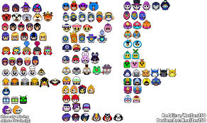 Every Brawlers Skin Pins Brawlstars Star Art Iphone Wallpaper App Stars