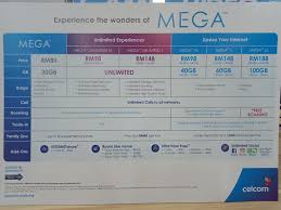 Find a good telco plan without being tied down to a contract? Celcom Mega Plan Rm98 Rm148 Celcom Centre Segamat Facebook