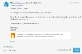 Don't bother with the unlock your at&t phone or device page, which has detailed instructions to unlock your specific device (pdf, 572kb). Unlock Aircard 770s At T Community Forums