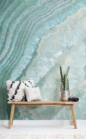 Blue Agate Wallpaper Mural Hovia Uk Mural Mural Wallpaper Wallpaper