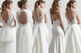 For a contemporary elegant boat neck wedding dress, keep your hairstyle equally clean. 4 Tips To Seamlessly Match Your Hairstyle To Your Gown