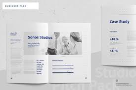 Business Plan Business Planning Business Plan Template Indesign Templates