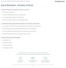 What was the name of the first english settlement in tennessee? Quiz Worksheet Anecdote Of The Jar Study Com