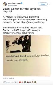 Yılmaz özdil, (d.1965, i̇zmir), türk gazeteci, yazar. Ozdil In Mustafa Kemal Kitabinda Yer Aldigi Iddia Edilen Kuru Fasulye Ve Leblebi Bolumleri