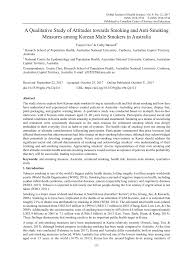 South Korean Military Service Promotes Cigarette Smoking Download Scientific Diagram