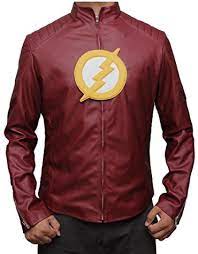 The Flash Red Jacket Reverse Flash And Zoom Jackets Guaranteed Halloween Delivery Sold By Amazon Co Flash Costume Maroon Leather Jacket Best Leather Jackets