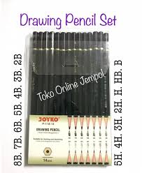 Jual 14pcs Pensil Gambar Drawing Pencil Set Joyko P 118 14 Sketch Atk1106jy Jakarta Pusat Toko Online Jempol Tokopedia
