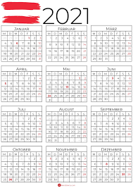 Wochenkalender 2021 mit kalenderwoche 20 für deutschland mit angaben zu feiertagen, schulferien und den mondphasen. Kalender 2021 Osterreich Kalender Zum Ausdrucken Kalender Planer Aufkleber