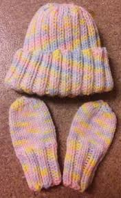 Almost The Same Newborn Hat Mitten Set Free Pattern Baby Mittens Knitting Pattern Baby Mittens Pattern Baby Mittens Knitting