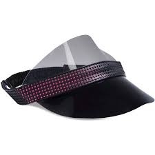 Monreal London Hat 89 Liked On Polyvore Featuring Accessories Hats Black Two Tone Hat Pattern Hats Leather Hat Leather Hats Sun Visor Hat Visor Hats