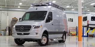 The sunseeker class c won rv pro's best of show in 2020 and is certified green by tra certification. Camper Van Built In Mercedes Benz Sprinter Comes With Kitchen Two Showers
