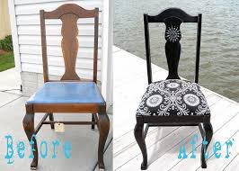 15 Most Amazing Before And After Chair Makeover Ideas Blackchair Diy Chair Makeover Dining Chair Makeover Wooden Chair Makeover