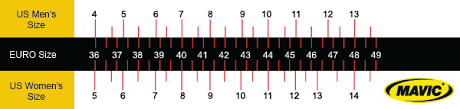 Mavic Shoe Sizing Related Keywords Suggestions Mavic