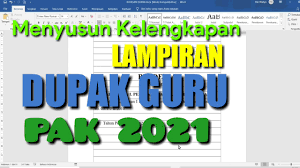Berikut links download contoh format daftar usul penilaian angka kredit (dupak) dan contoh format penilaian angka kredit (pak) terbaru berdasarkan lampiran peraturan bersama mendiknas dan kepala bkn nomor : Dokumen Lampiran Dupak Guru 2021 Youtube