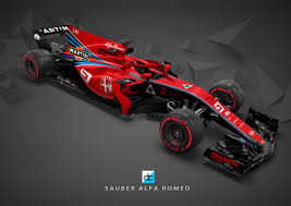 Martini Sauber Alfa Romeo 2018 Concept Livery On Behance Formula 1 Car Alfa Romeo Formula Racing