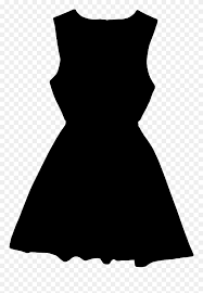 Woman dress silhouette.little black dress.white,red. Dress Silhouette Clip Png Little Black Dress Transparent Background 5221332 Pinclipart