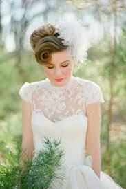 Vintage Hair Style Inspiration The Circle Came Out Nice And Smooth Vintage Wedding Hair Delicate Wedding Dress Wedding Hairstyles