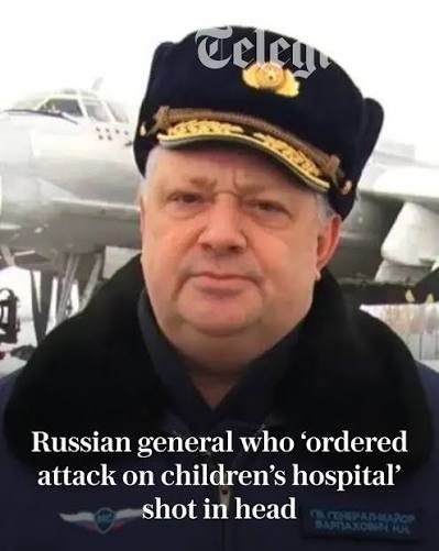 A Russian general suspected by Kyiv of orchestrating a 2024 attack on a children's hospital was reportedly shot in the head on Thursday. 🔗: https://www.telegraph.co.uk/world-news/2026/09/03/russian-general-attack- childrens-hospital-shot-ukraine/?WT ...