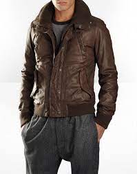 Pin En Leather Jacket