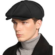 thuizen Anchor Mark Sailor Captain Newsboy Beret Hat, Black, One size: Buy  Online at Best Price in UAE