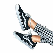 Black And White Checkered Vans Wallpaper List Of Cool Vans Wallpaper For Iphone 2019 By Uploaded By User In 2020 Fashion Illustration Shoes Shoes Wallpaper Shoes Drawing