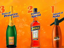 Add prosecco, aperol and soda. 3 2 1 Aperol Spritz Munchies And Munchkins