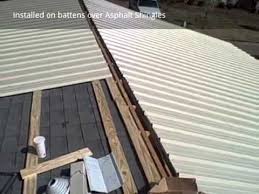 Metal Roofing Installed Over Shingles Jackson Ms 601 212 5433 Youtube Corrugated Metal Roof Metal Roof Over Shingles Metal Roof
